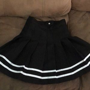 Black and white skirt